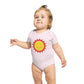 Happy Sun Vibes design baby bodysuit