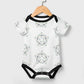 Baby Star Floral Short Sleeve Romper