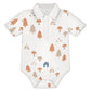 Baby Woodland Print Polo Romper