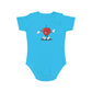Happy Apple design baby baby bodysuit