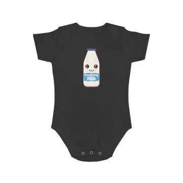 Kawaii Milk Power design baby bodysuit