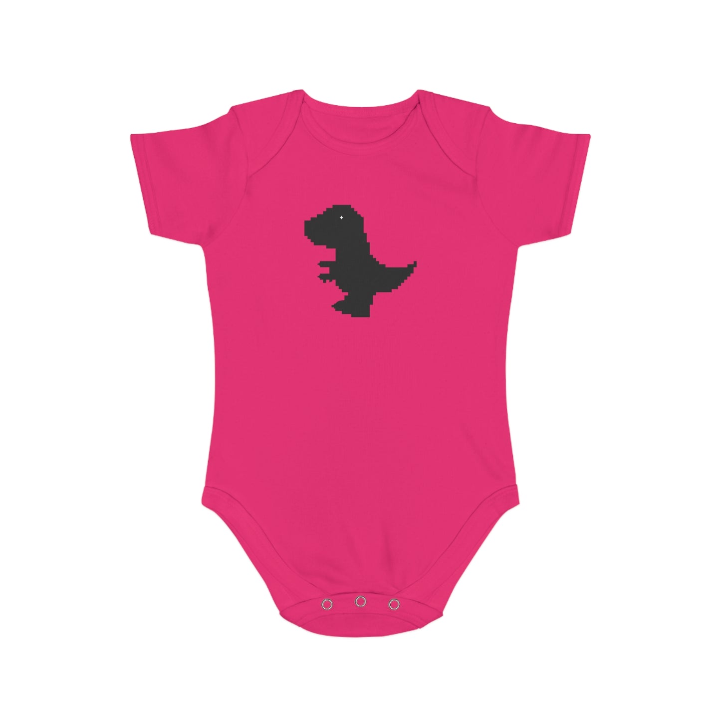 Pixel Dino design baby  bodysuit