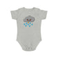 Angry Cloud design Cotton baby  bodysuit