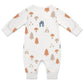 Baby Woodland Print Long Sleeve Cotton Bodysuit