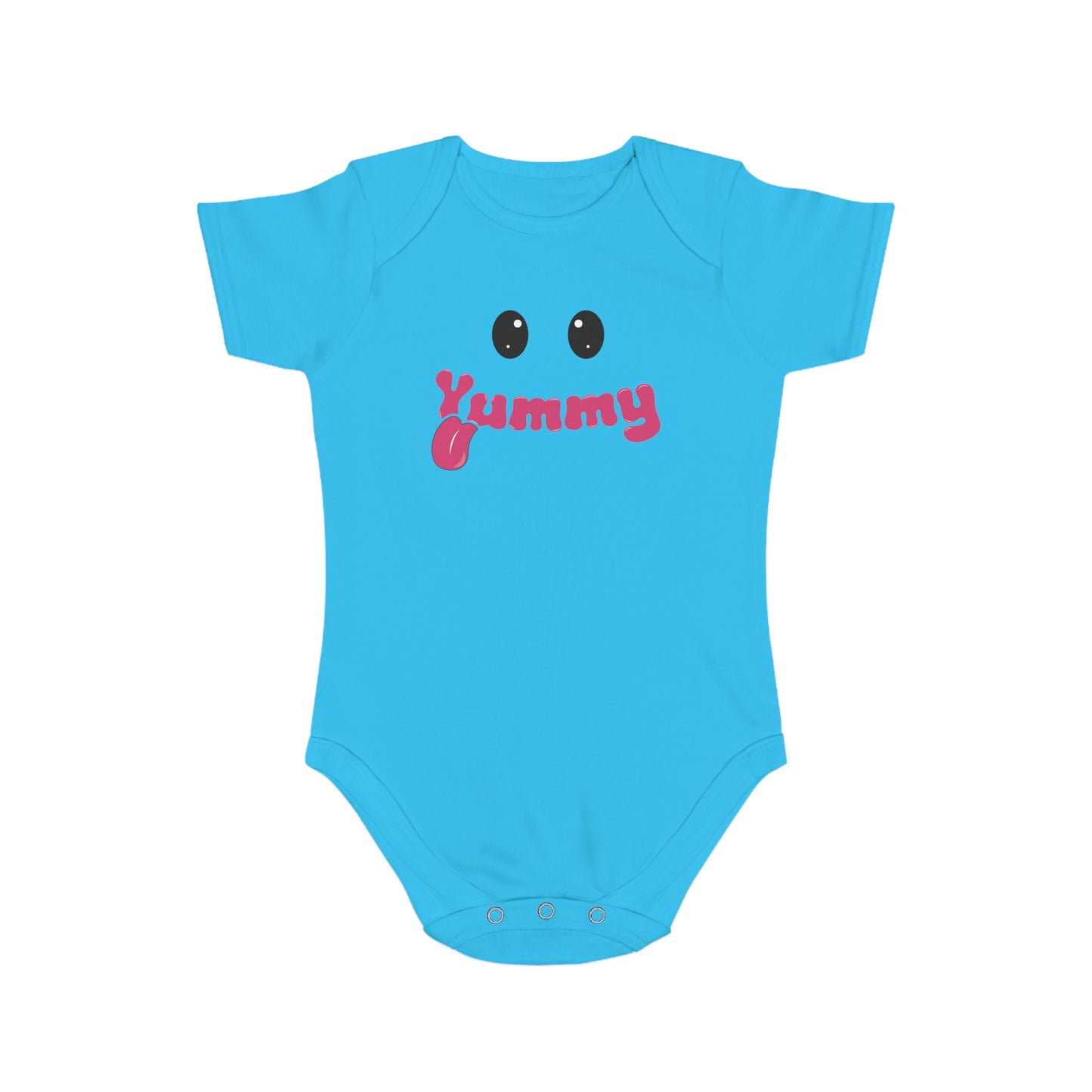 yummy mood design baby bodysuit