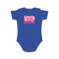 Cute Mom and Dad Short Sleeve Baby Bodysuit