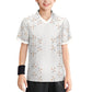 Kids' Geometric Print Football Jersey (160GSM)