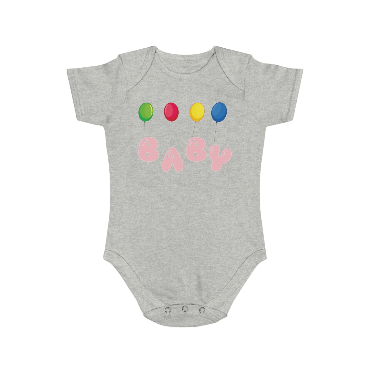 Baby Balloon Bliss Bodysuit | Soft Cotton Baby Wear