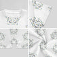 Baby Star Floral Print Short Sleeve Romper
