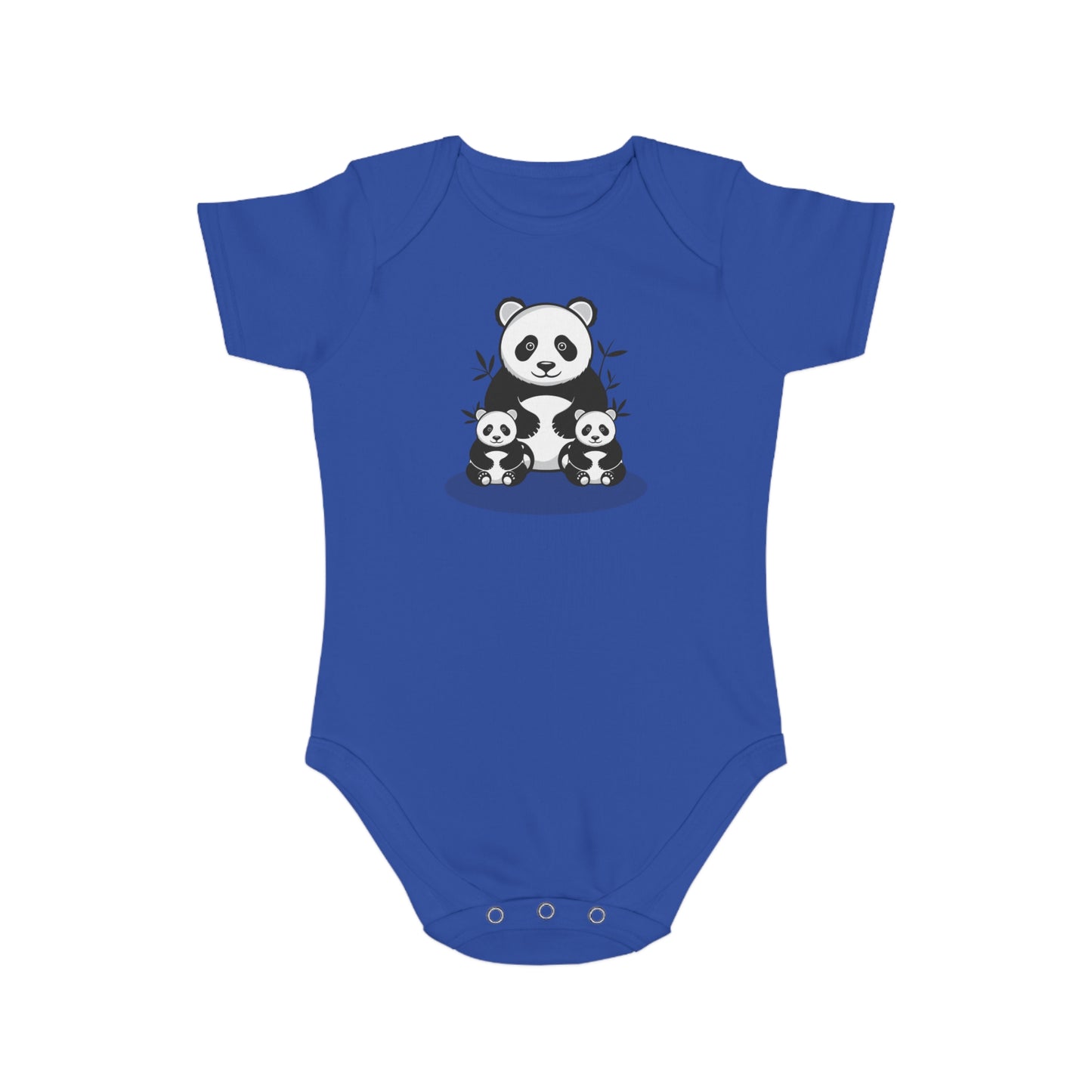 Panda Family Love design baby  bodysuit