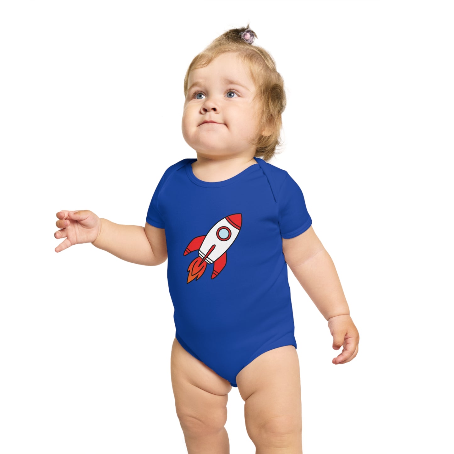 Rocket Rise design baby  bodysuit