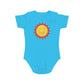 Happy Sun Vibes design baby bodysuit