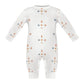 180GSM Baby Geometric Long Sleeve Romper