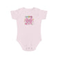 Pink Bow Magic design baby  bodysuit
