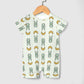 Cute Bunny & Moon Short Sleeve Baby Bodysuit | 180gsm