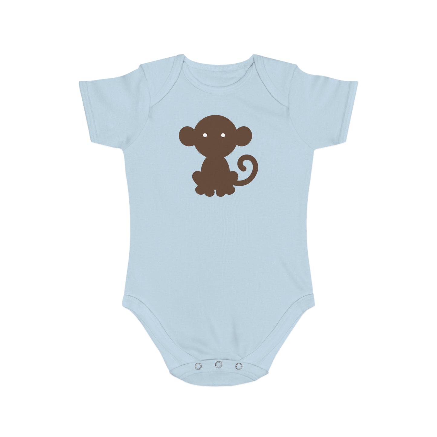 Cheeky Monkey design baby bodysuit