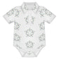 Baby Geometric Star Short Sleeve Polo Romper