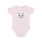 Cute Panda Short Sleeve Baby Bodysuit