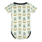 Cute Cotton Baby Bunny & Moon Print Onesie