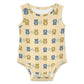 Cute Baby Sleeveless Bear Print Romper Bodysuit