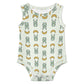 Cute Baby Bunny & Moon Tank Sleeveless Romper