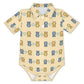 Cute Baby Short Sleeve Collared Polo Romper