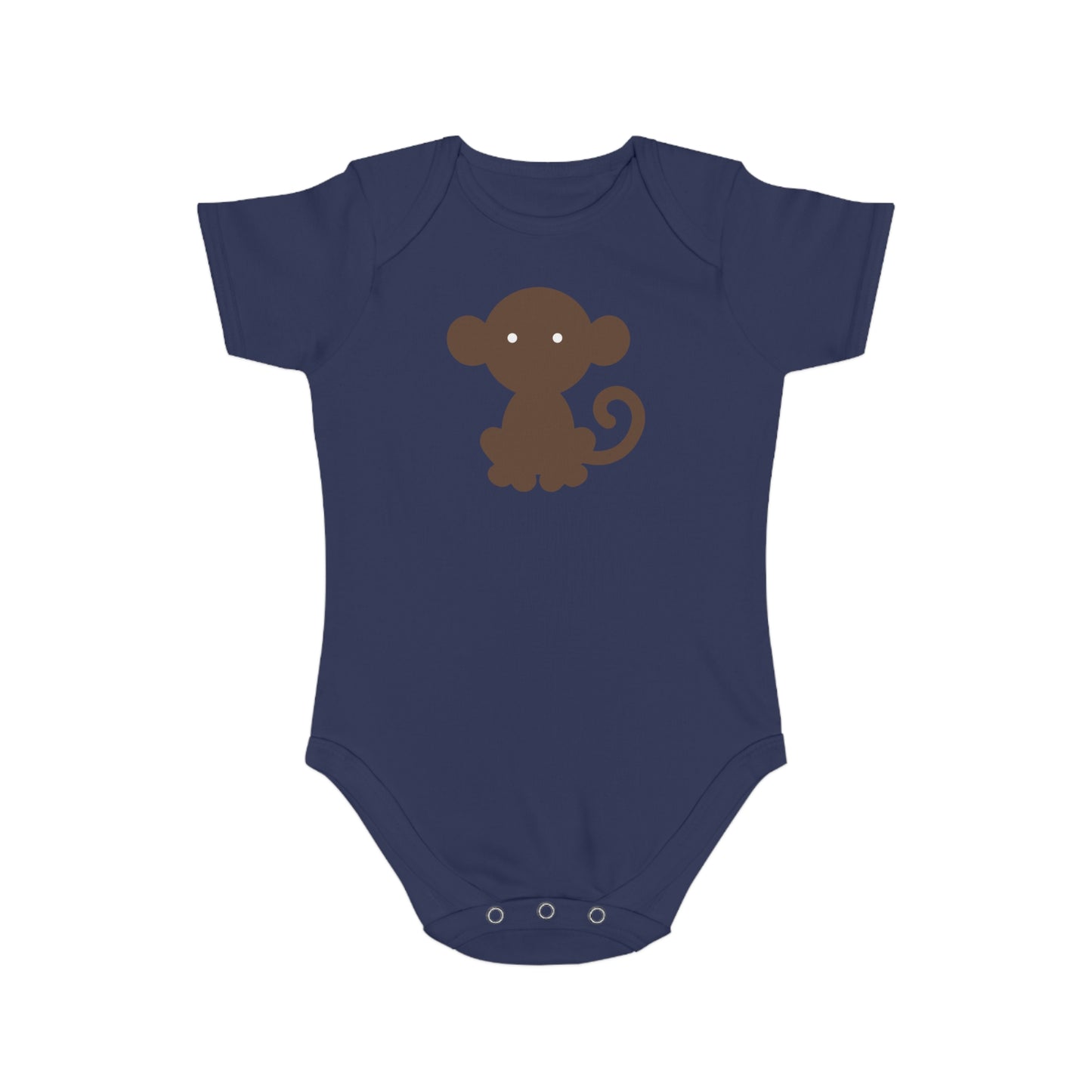 Cheeky Monkey design baby bodysuit