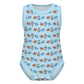 DTG Cotton Baby Sleeveless Romper | All-Over Print