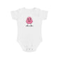 Pink Monster design baby  bodysuit