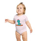 Cute Dinosaur Short Sleeve Baby Bodysuit - Perfect Gift for Baby Showers