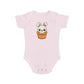 Bunny In A Basket design baby bodysuit
