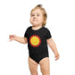 Happy Sun Vibes design baby bodysuit