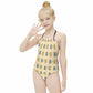 Cute Teddy Bear Halter Girls Swimsuit | One-Piece AOP