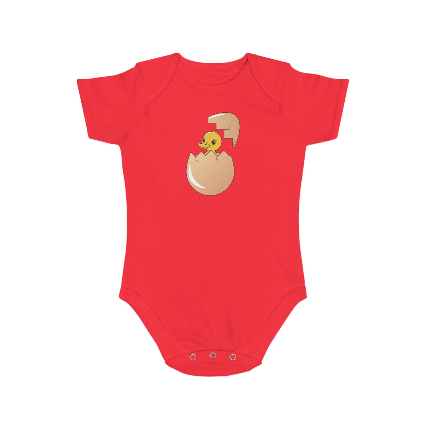 Just Hatched design baby bodysuit