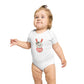 Cute Bunny Love design baby bodysuit
