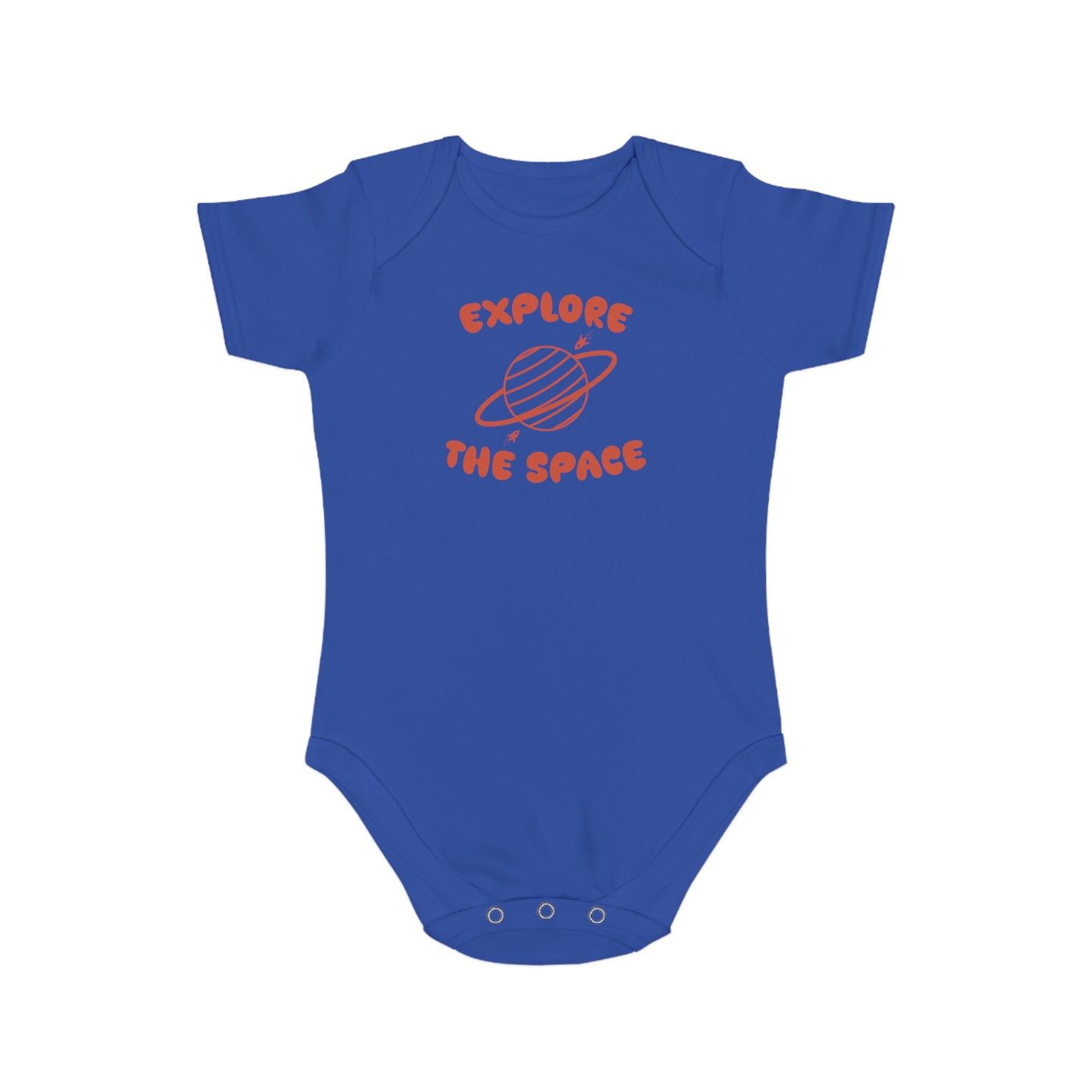 Cosmic Explorer design baby bodysuit