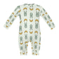 Cute Baby Bunny & Moon Long Sleeve Romper