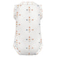 Baby White Patterned Sleeveless Tank Romper