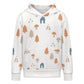 230GSM White Forest Pattern Kids' Pullover Hoodie