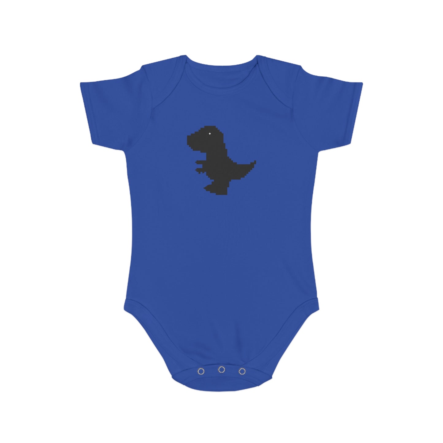 Pixel Dino design baby  bodysuit