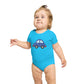 Happy Blue Car design baby bodysuit