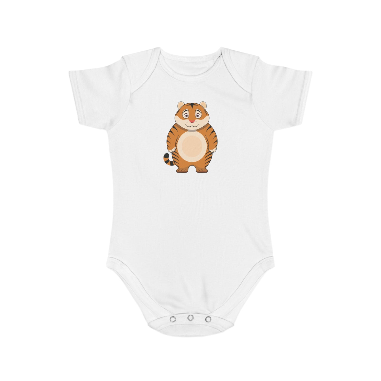 Happy Tiger design baby bodysuit