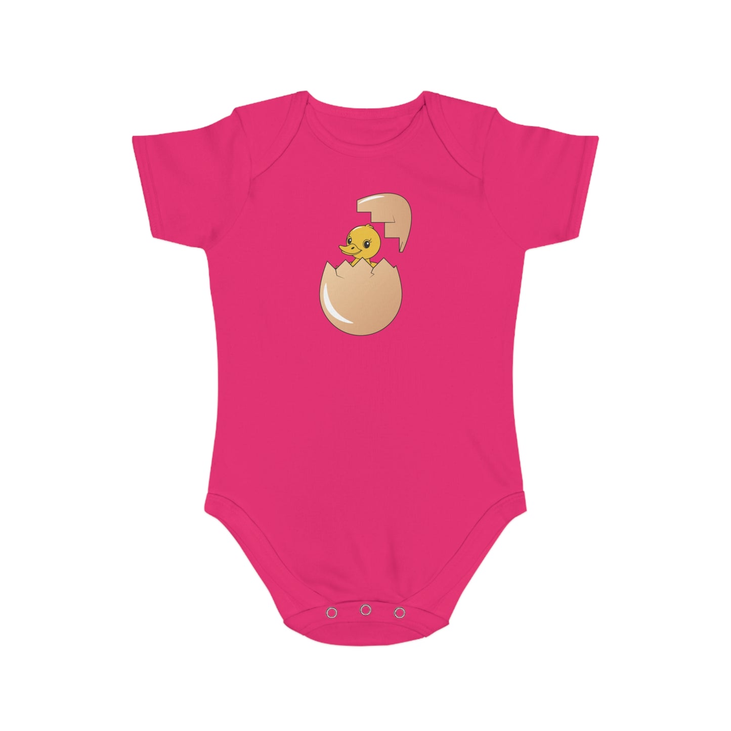 Just Hatched design baby bodysuit