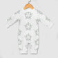 Baby Star Floral Lightweight Long Sleeve Romper