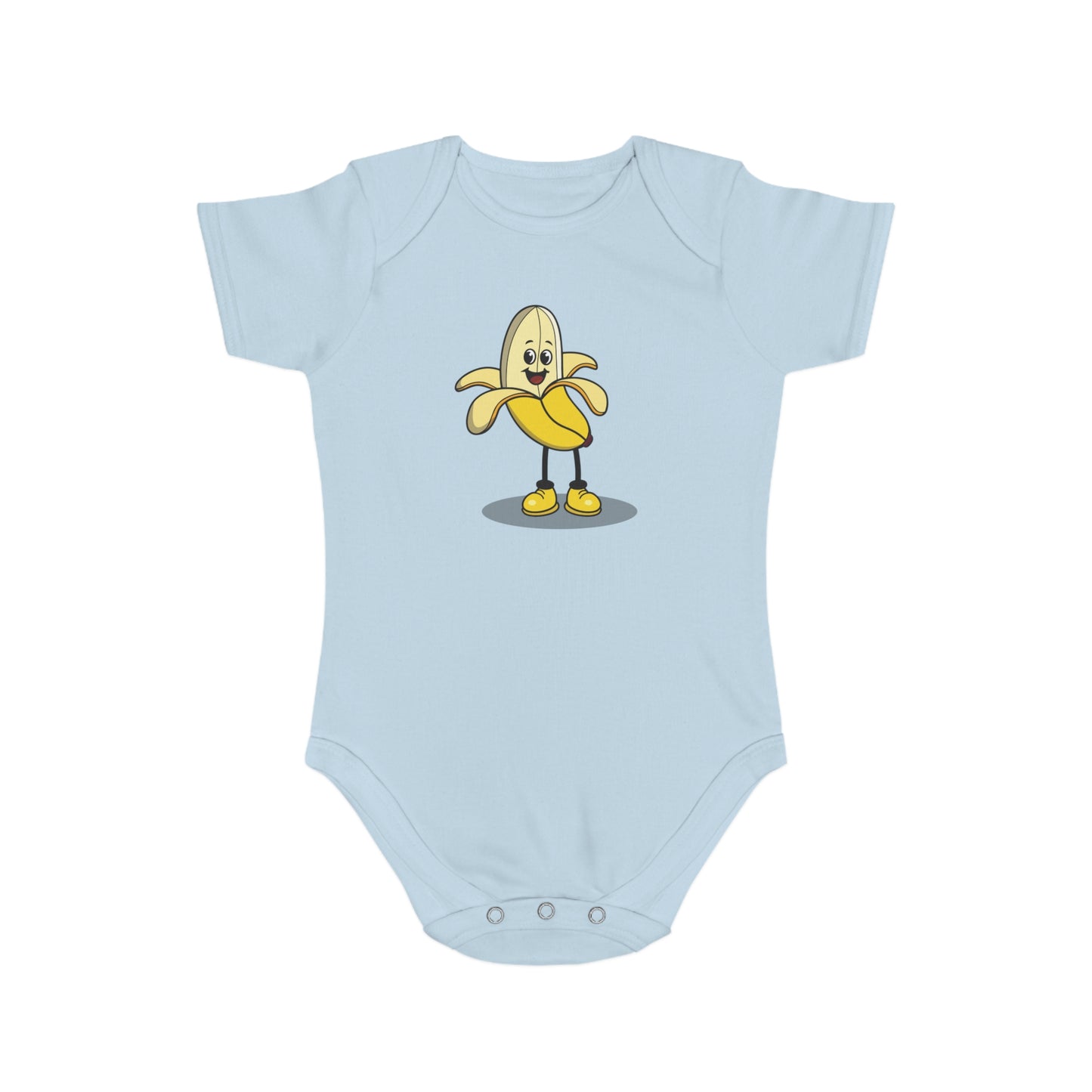 Smiley Banana design baby  bodysuit