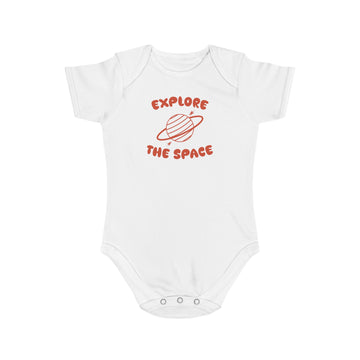 Cosmic Explorer design baby bodysuit