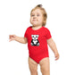 Cute Panda Heart design baby bodysuit