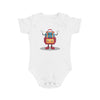 Cute Backpack Buddy Baby Bodysuit