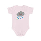 Angry Cloud design Cotton baby  bodysuit