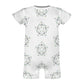 Baby Geometric Star Short Sleeve Romper